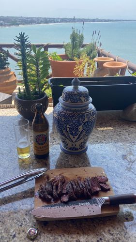 Customer photo review of Lehja™ Hand Forged 8" Chef’s knife