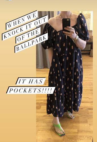 Customer photo review of WOMEN'S SHORT SLEEVE TIERED MAXI DRESS