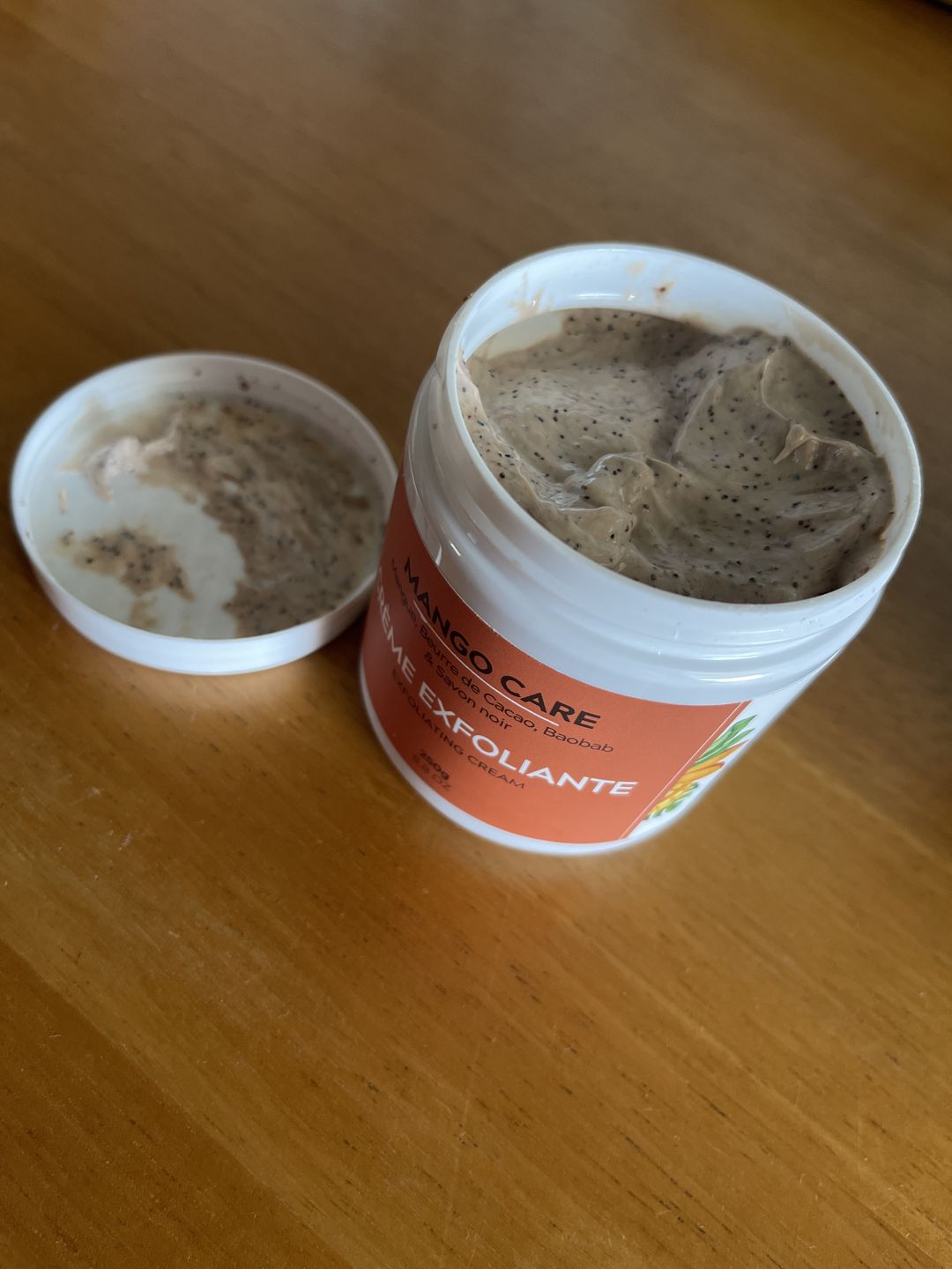 Customer photo review of Crème exfoliante - Gommage doux