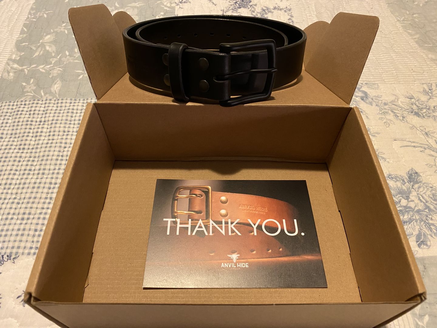 Customer photo review of The "Lights out" belt