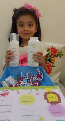 Customer photo review of CITTA - Soothing Talc-Free Natural Baby Powder