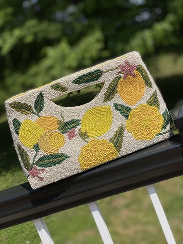 Customer photo review of Make Lemonade Clutch