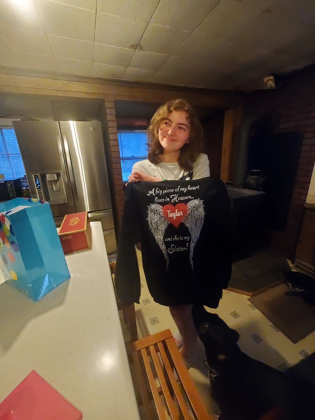 Customer photo review of Sister - A Big Piece of my Heart Hoodie