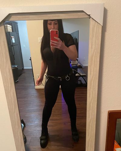 Customer photo review of Black Jumpsuit