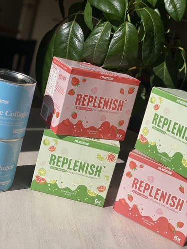Customer photo review of Replenish+ Collagen Pre-Workout RTD 6 Pack