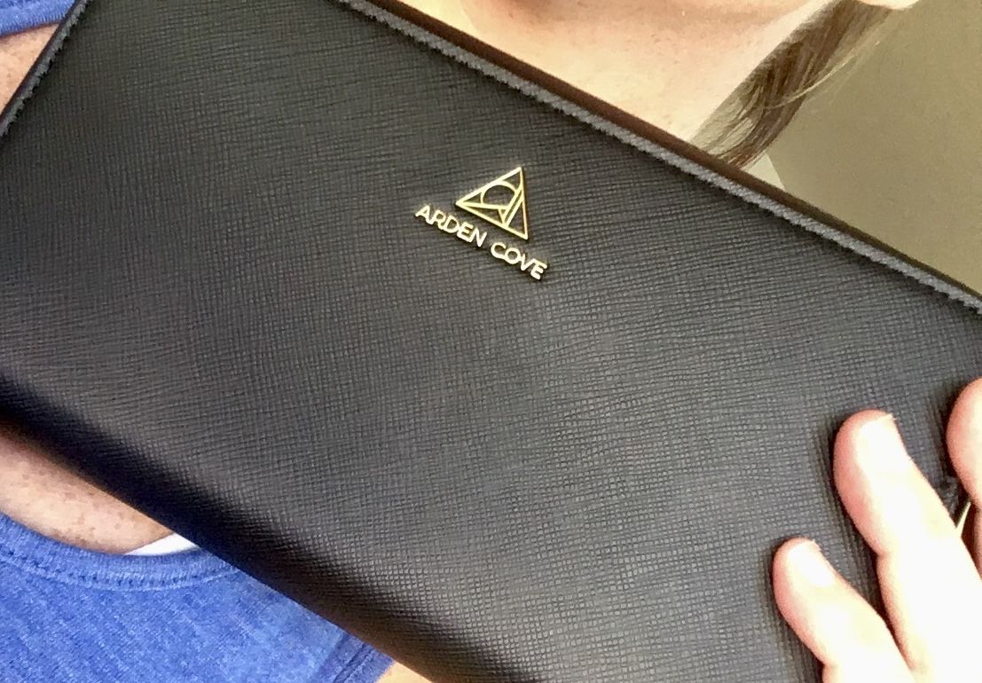 Customer photo review of Grande Marina Convertible Wallet and Belt Bag
