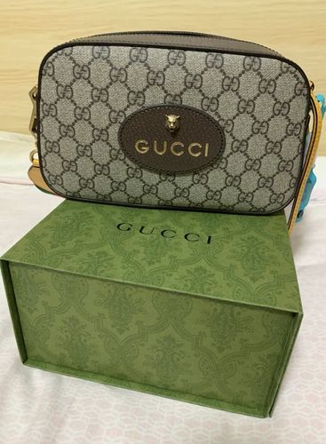 Customer photo review of Gucci Neo Vintage GG Supreme messenger bag