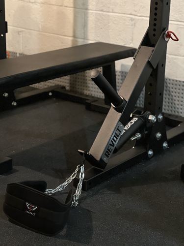 Customer photo review of Belt squat attachment