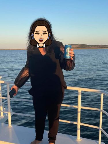 Customer photo review of Gracie | Black Top With Lace Sleeve