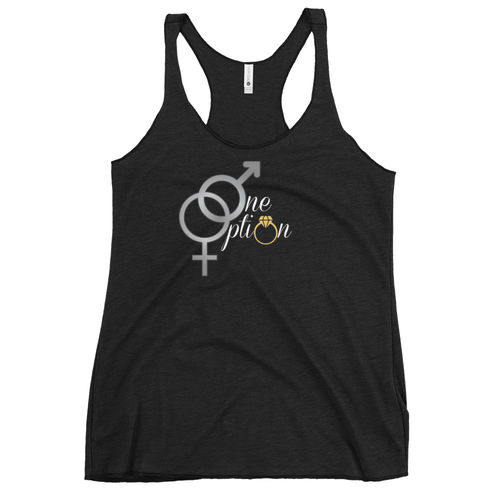 Customer photo review of Alumni Female Racerback Tank Top (Qty=1)