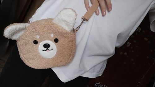 Customer photo review of Kawaii Animal Crossbody Bag