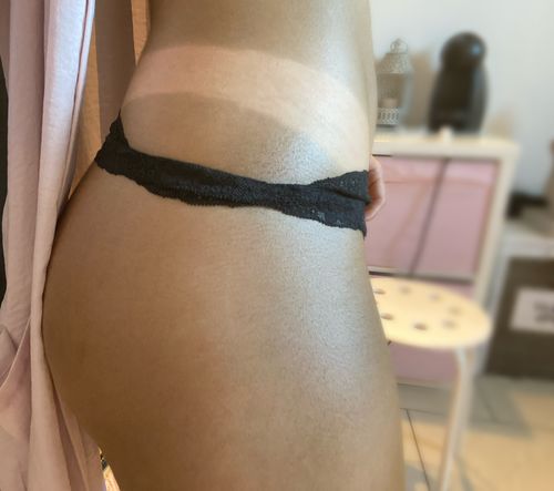 Customer photo review of Velocity Express Spray Tan Solution - 1L