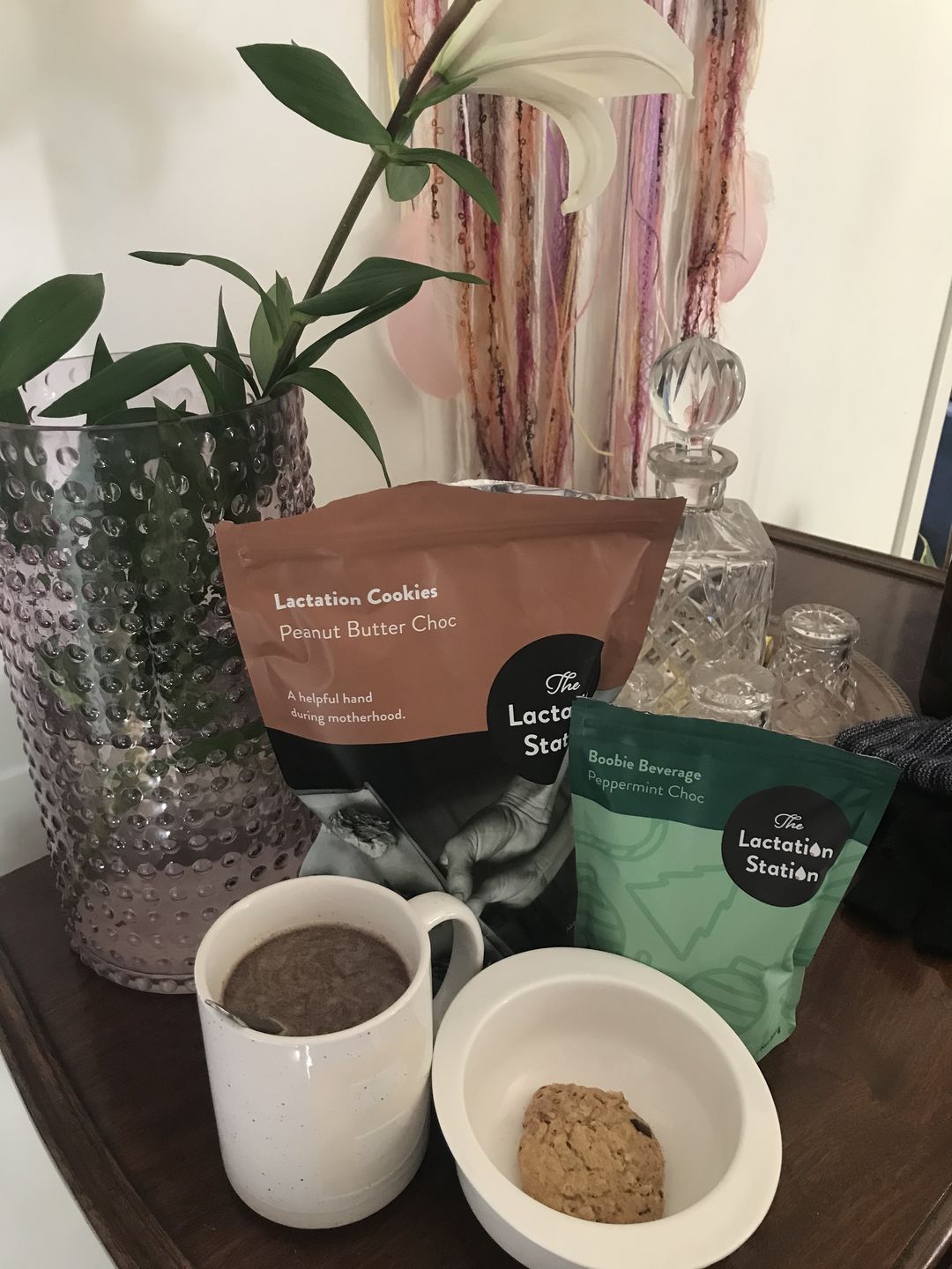 Customer photo review of Peanut Butter Choc Lactation Cookies