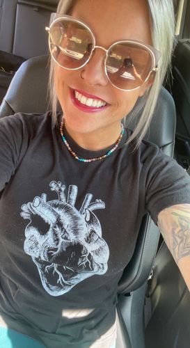 Customer photo review of Master Healer 4mm Healing Necklace