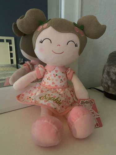 Customer photo review of Personalized Pink Cherry Girl