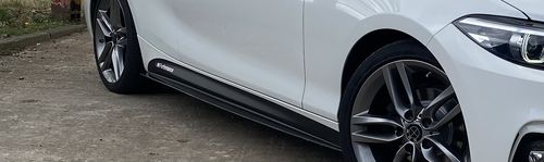 Customer photo review of MHC BMW 2 Series Full Length Side Skirts In Gloss Carbon Fibre (F22/F23)