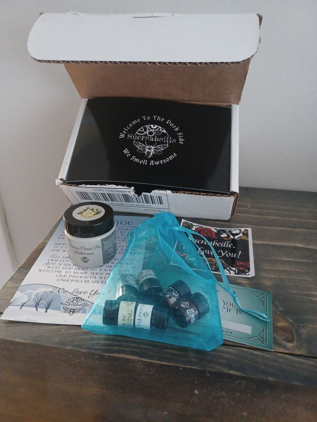 Customer photo review of Set of five Boozy 1ml sample vials