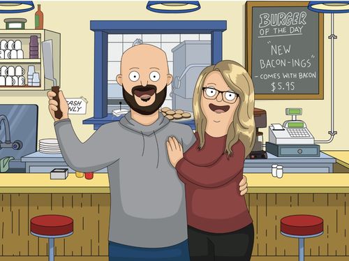 Customer photo review of Personalized Bob’s Burgers Custom Portrait