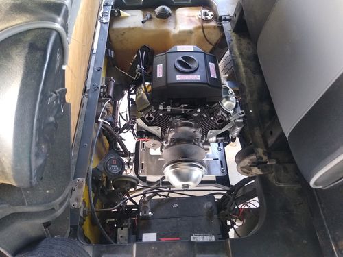 Customer photo review of Predator 22hp Installation Kit for 1994-2008 EZ-GO TXT / Medalist / Workhorse