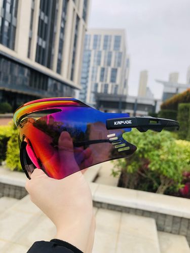 Customer photo review of Kapvoe X1 Sports Glasses for Cycling Running MTB