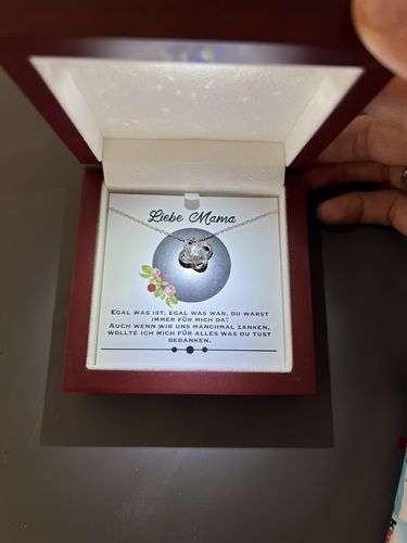 Customer photo review of "Liebe Mama" - Muttertagsgeschenk