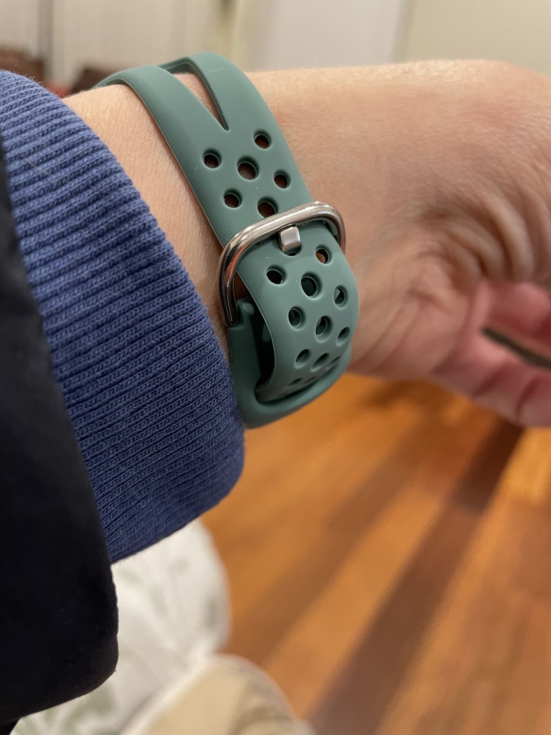 Customer photo review of Lexi Silicone Band (10 Colours)