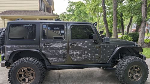 Customer photo review of MEK Removable Trail Armor: JKU