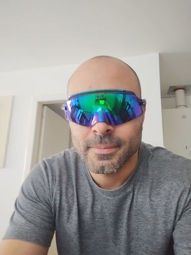 Customer photo review of Kapvoe X2 Sports Goggles Cycling Glasses