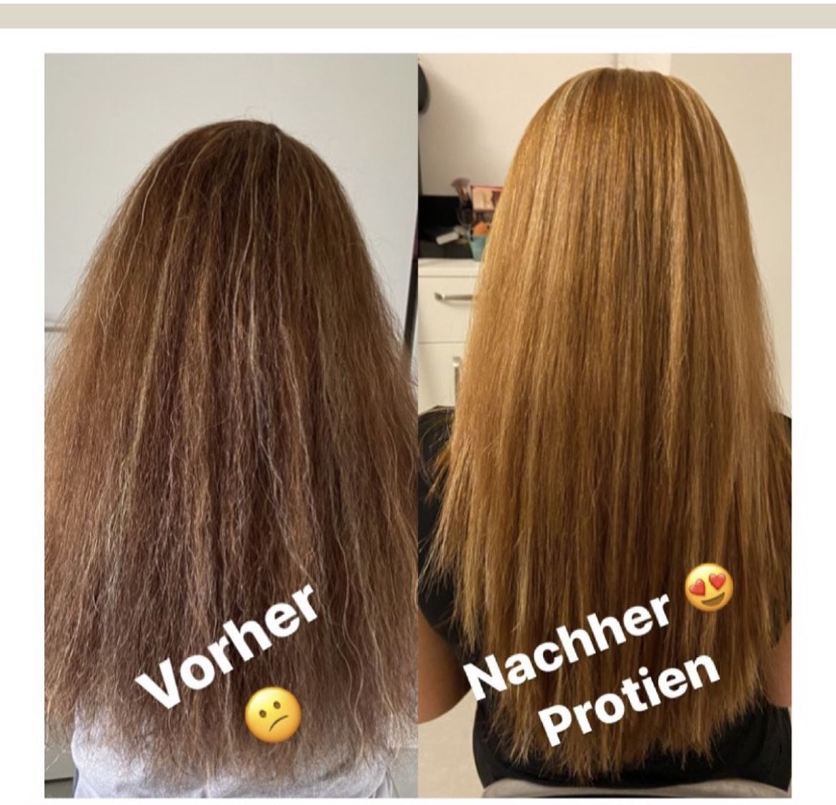Customer photo review of TKS Tanino Blend Professional Smoothing System Treatment 2.0 - 1L