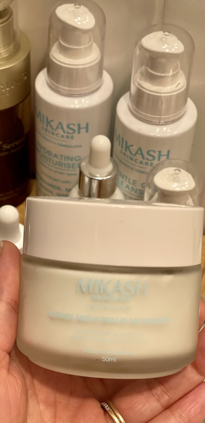Customer photo review of Retinol Night Repair Moisturiser 90ml