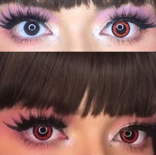 Customer photo review of Breaking Dawn Colored Contact Lenses
