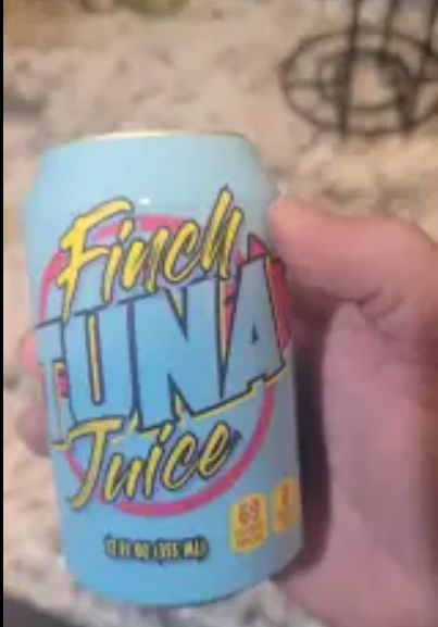 Customer photo review of Finch Tuna Beersy Silicone Sleeve Hide-a-Beer Can Cooler