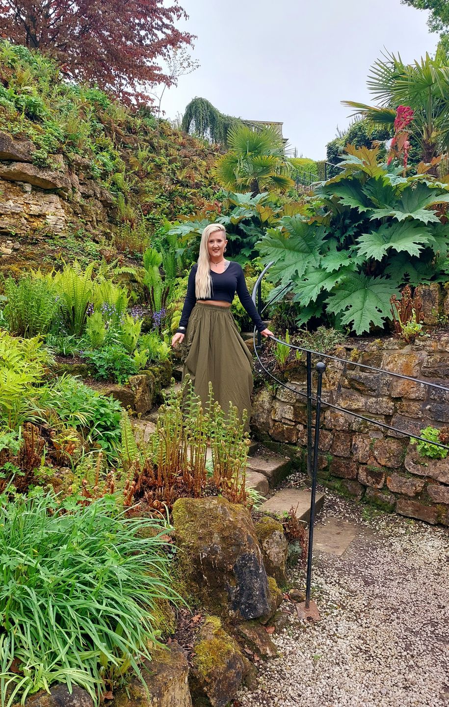 Customer photo review of Maxi Skirt Alaina Olive