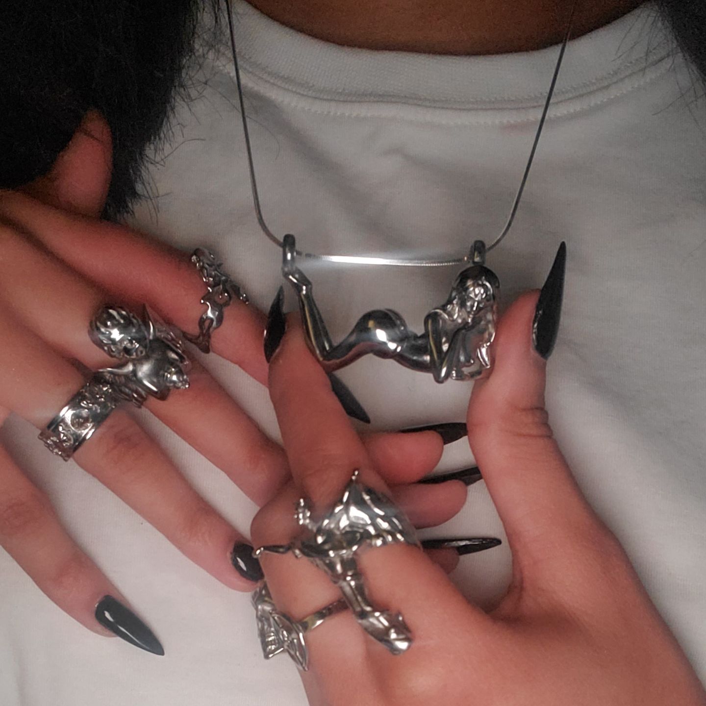 Customer photo review of SUCCUBUS PENDANT (FULL BODY)