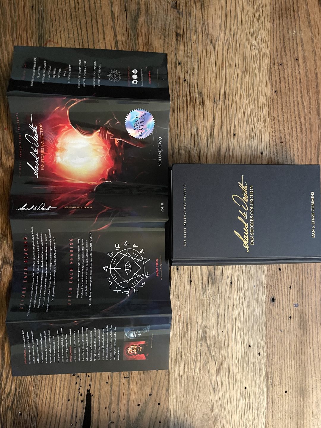 Customer photo review of Scared To Death Book Vol Two UNSIGNED