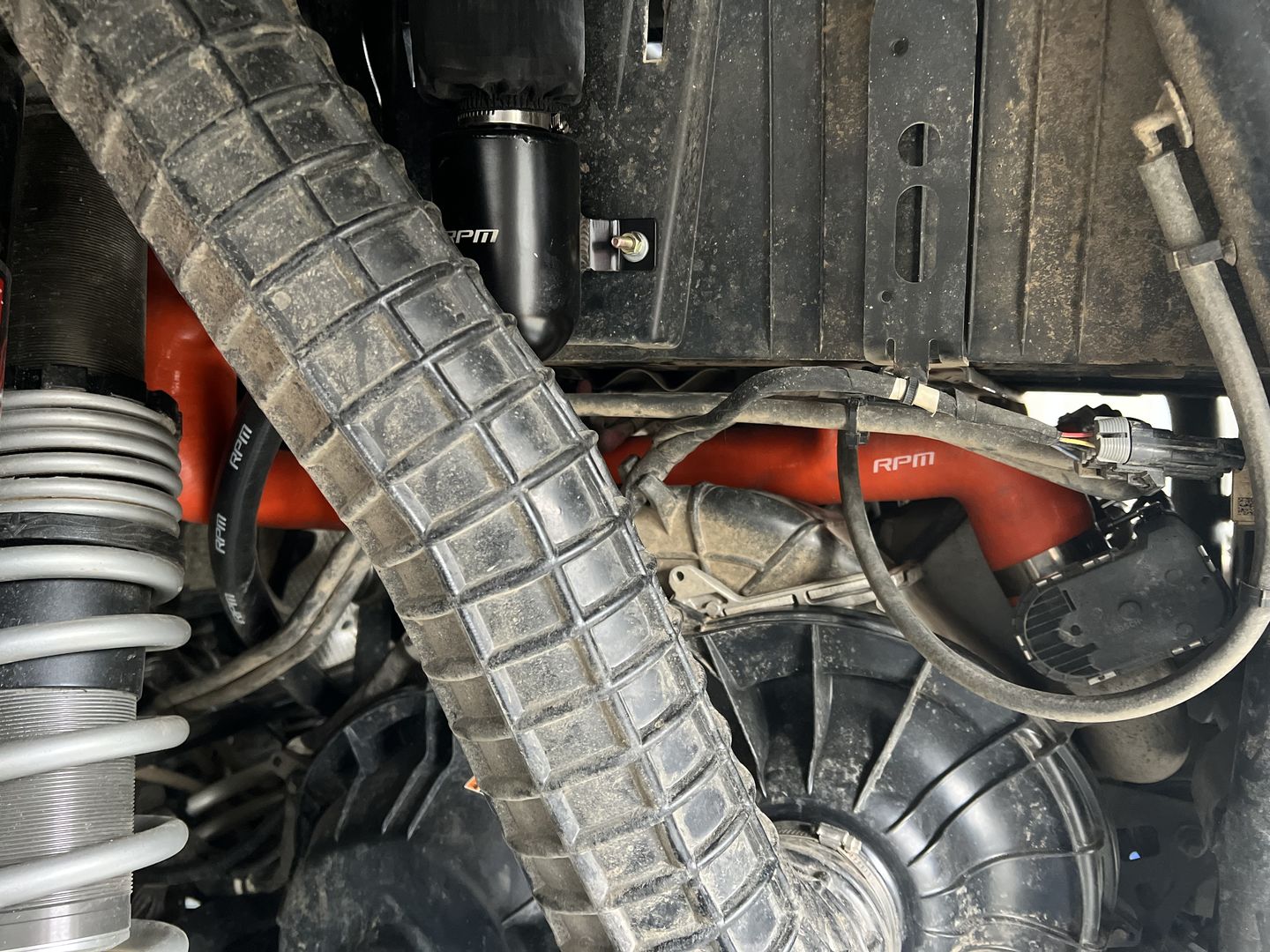 Customer photo review of RPM-SxS Polaris RZR Turbo XPT XP4 Turbo S Silicone Intake & Charge Tube SET!