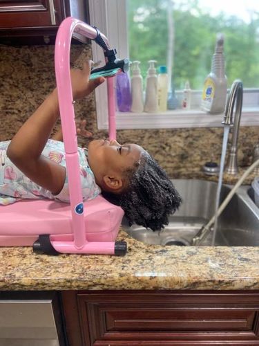 Customer photo review of Shampoo Mat Deluxe