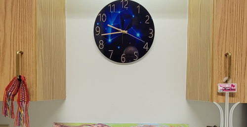 Customer photo review of Modern Visions Geometric Wall Clock