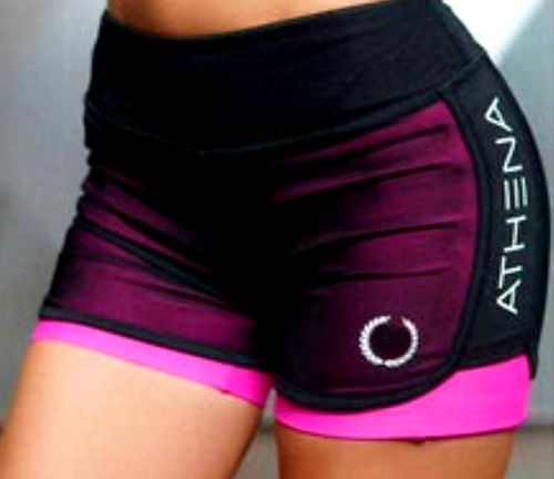 Customer photo review of Women Breathable Gym Workout Shorts