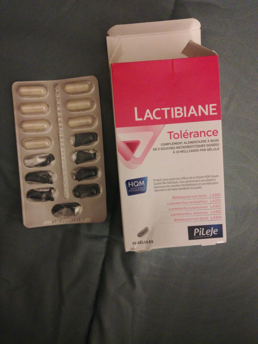 Customer photo review of Lactibiane Tolerance-30 cáps