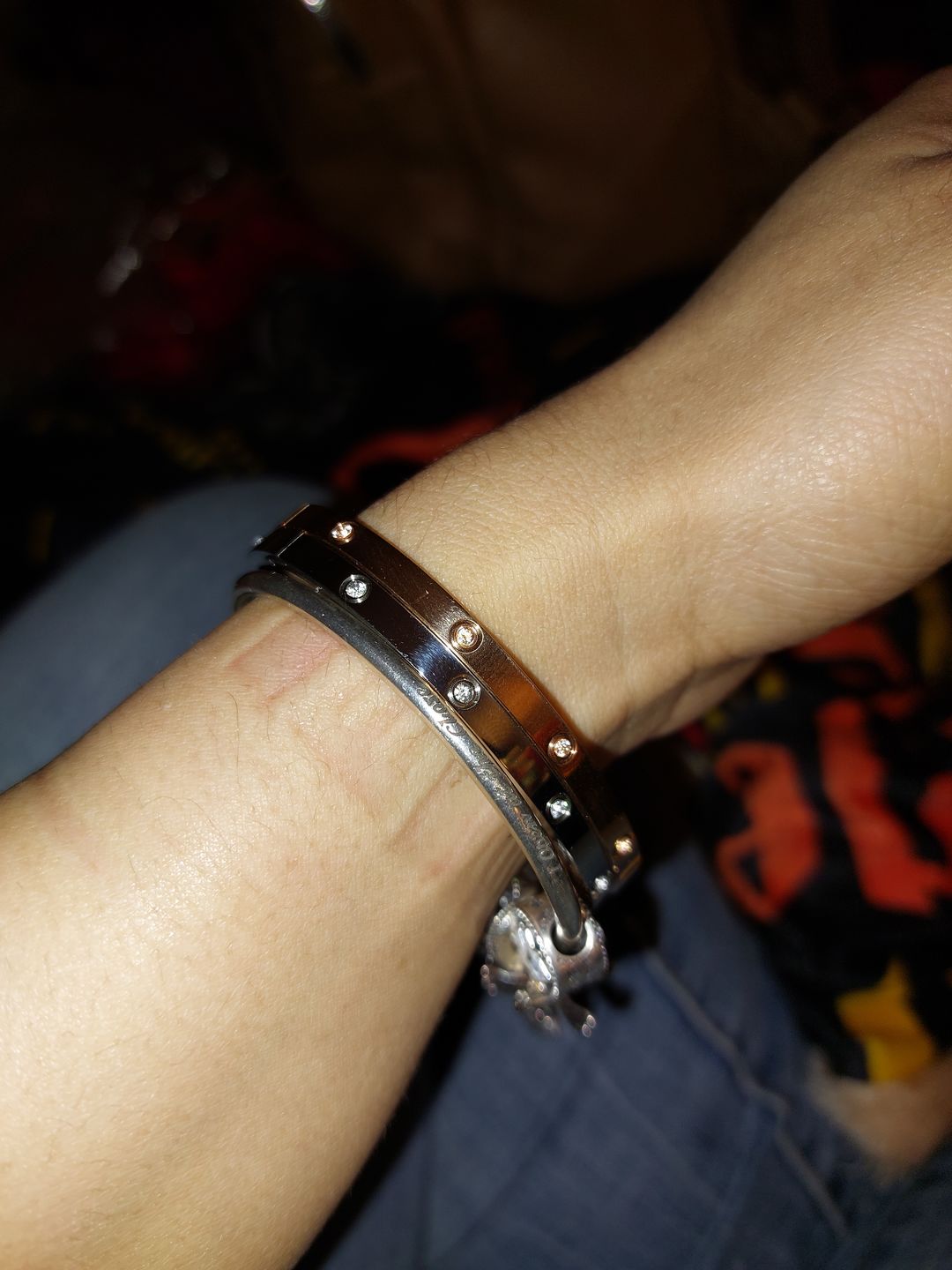 Customer photo review of IT’S DESIGNER BRACELETS | Tarnish Free | Stainless Steel | Bracelet (1 piece)