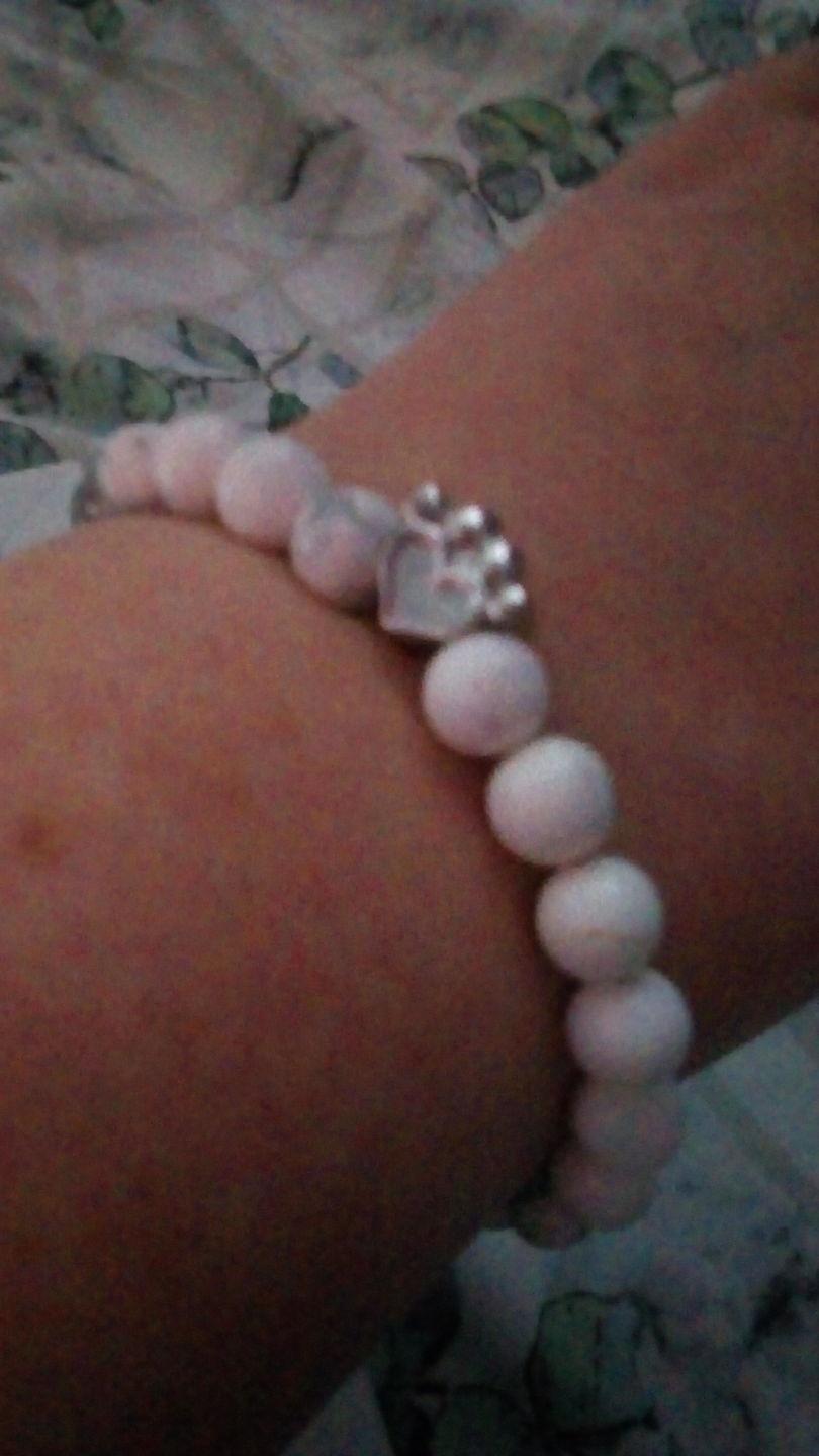 Customer photo review of Help For Paws™ Bracelet In White