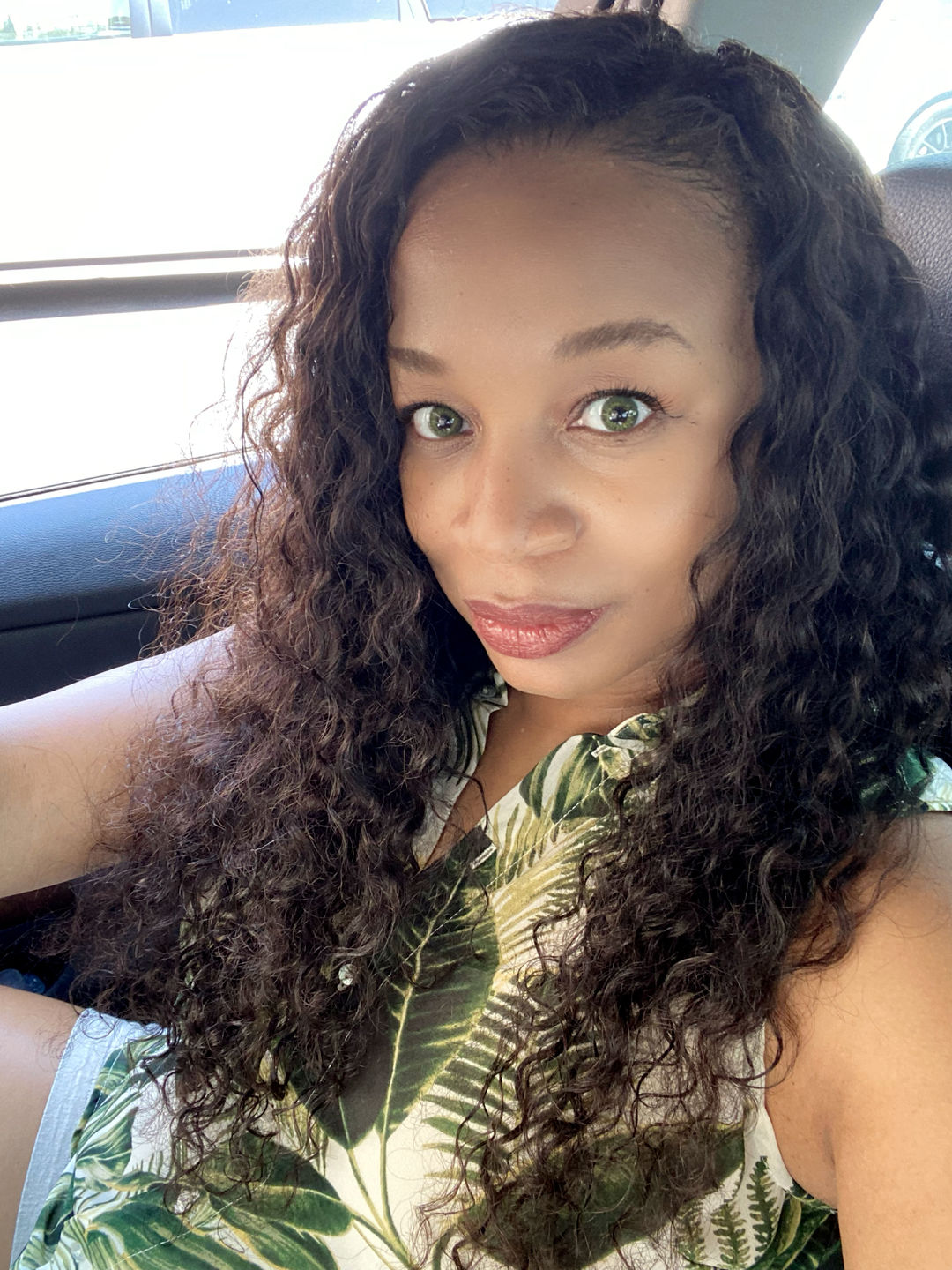 Customer photo review of Indian Curly Bundle