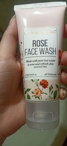 Customer photo review of Rose Face Wash