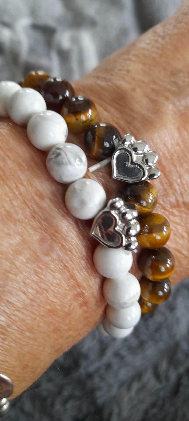 Customer photo review of Help For Paws™ Bracelet In White
