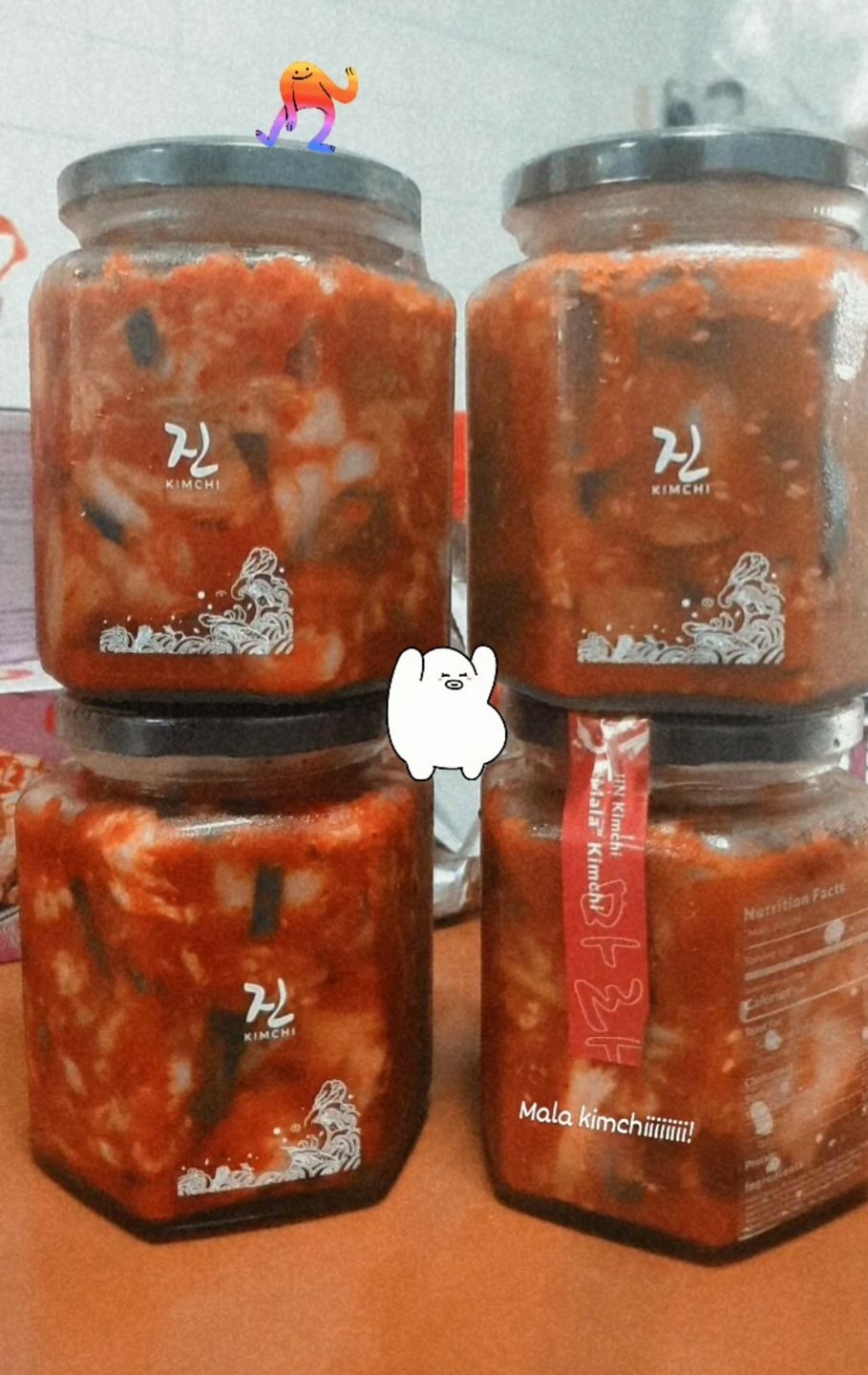 Customer photo review of JIN "Spicy" Kimchi
