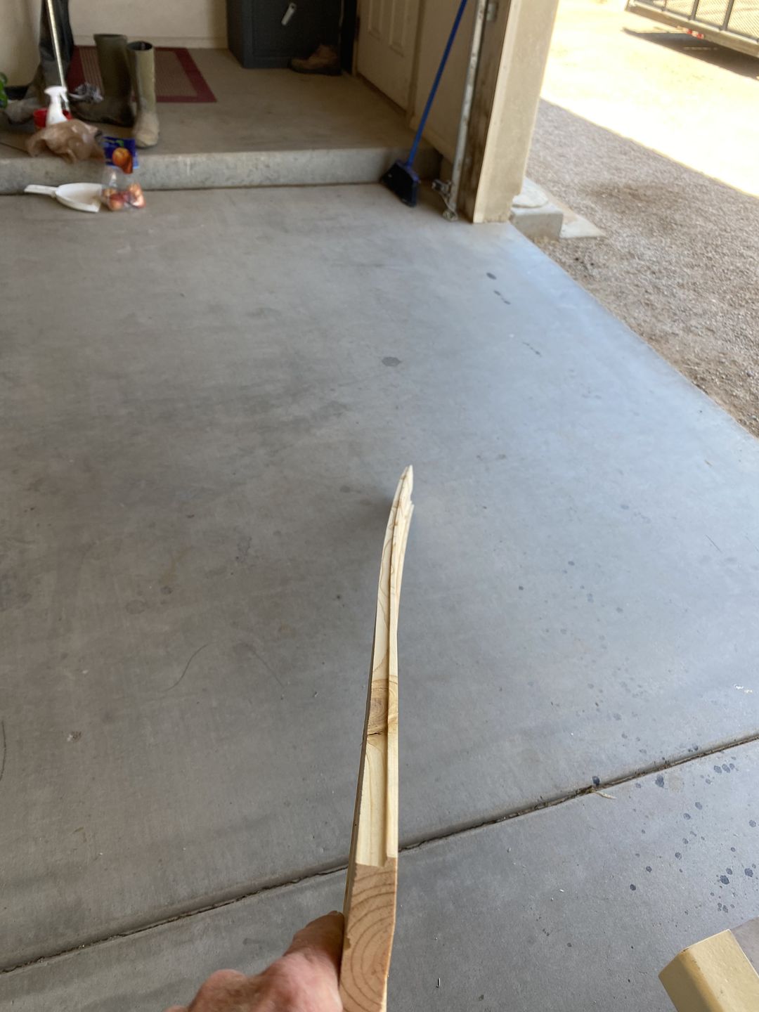 Customer photo review of Extra Long 97" High Reach Compression Weatherstrip