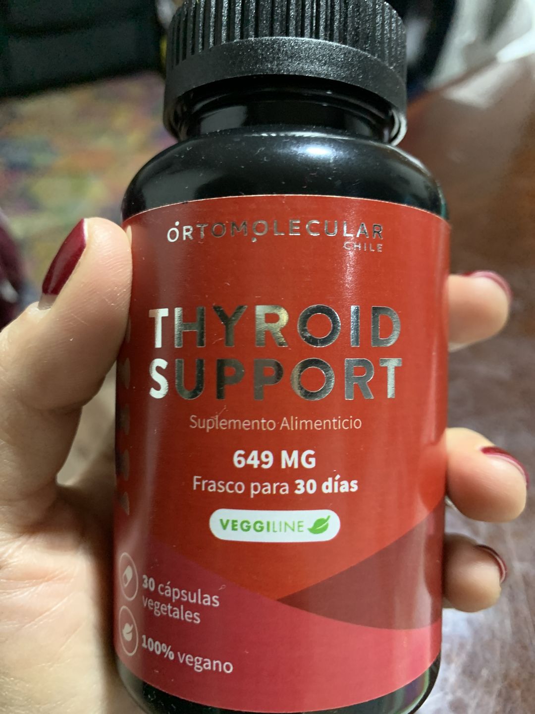 Customer photo review of Ultra Support -30 cáps