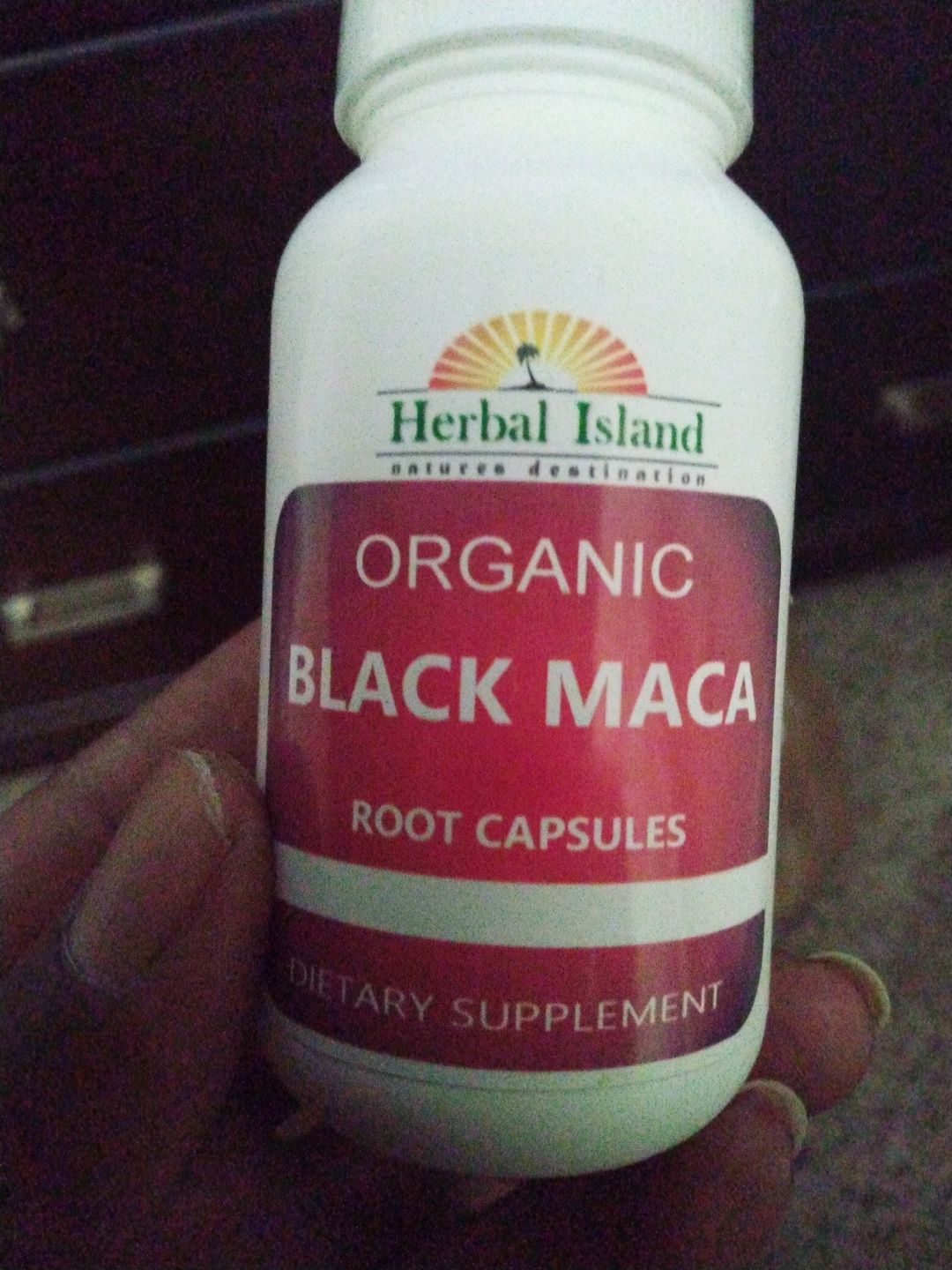 Customer photo review of Black Maca Root Capsules