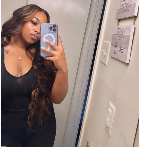 Customer photo review of Wig of the Month (Discount applied at checkout)